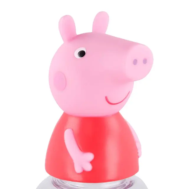 Stor Παγούρι Πλαστικό 3D Peppa Pig Ροζ 560ml (530-10115) 2