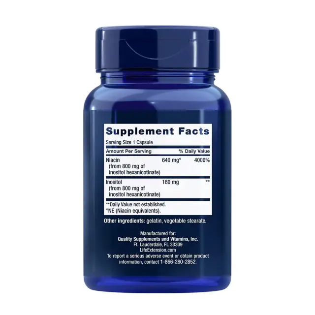 Life Extension No Flush Niacin 640 mg 2