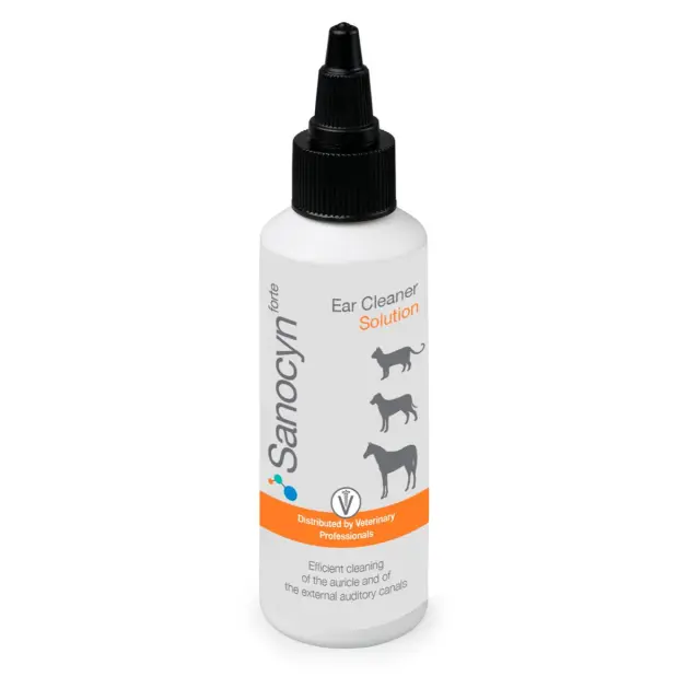 Sanocyn Forte Ear Cleaner Καθαριστικό Αυτιών για Σκύλους & Γάτες 75ml