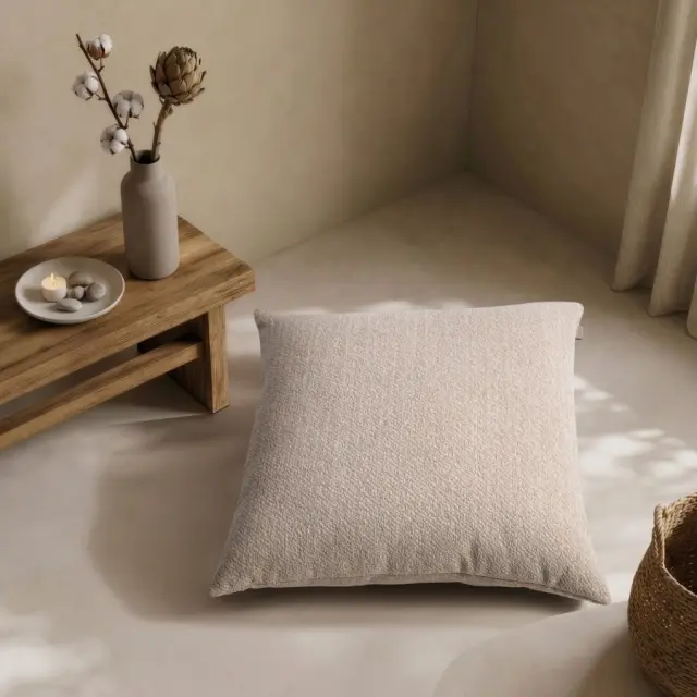 Μαξιλαροθήκη Dayton 02 Beige TEORAN 30x50cm με γέμιση 3
