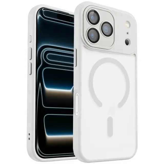 Frosted Magsafe Θήκη για iPhone 17 Pro Max/18 Pro Max- White OEM