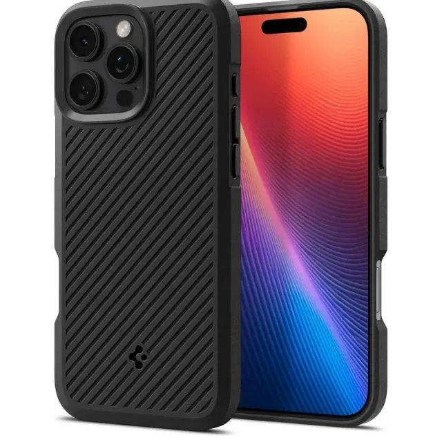 Θήκη Spigen Core Armor Black-Apple iPhone 16 Pro