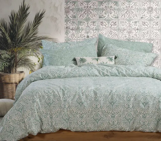Nef-Nef Homeware Σετ Σεντόνια Υπέρδιπλα Jetrix 240x270 Green