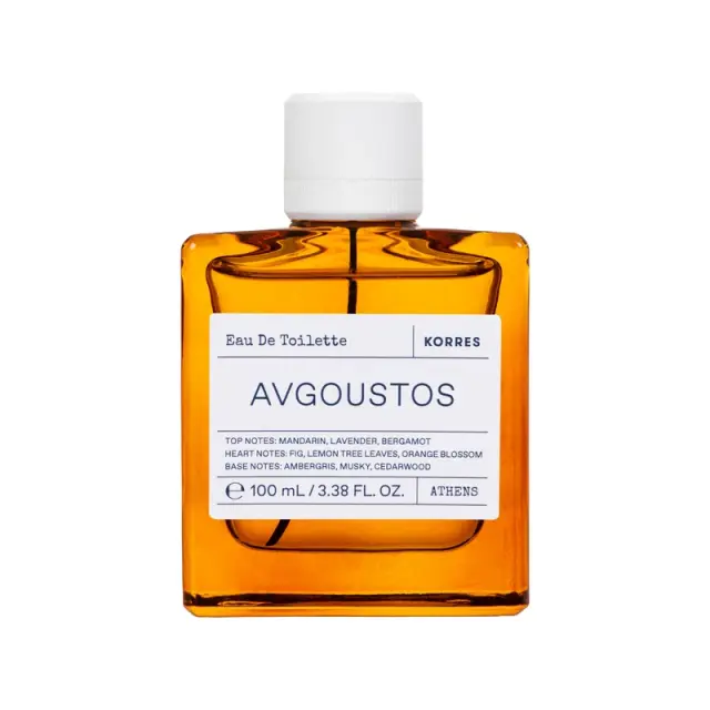 Korres Avgoustos Eau de Toilette Ανδρικό Άρωμα, 100ml 3