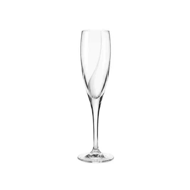 Κρυστάλλινο Ποτήρι Σαμπάνιας Flute Studio Crystal Ταγιέ & Αμμοβολή 24% PbO