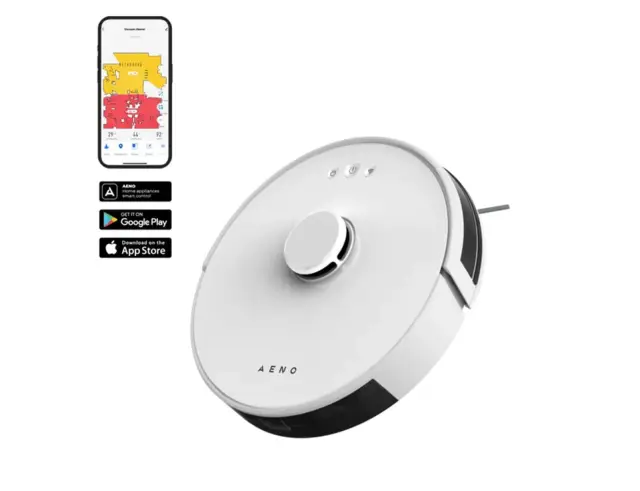 Ηλεκτρική Σκούπα Ρομπότ Aeno RC2S για σκούπισμα και σφουγγάρισμα, με επαναφορτιζόμενη μπαταρία 3000mAh ARC0002S