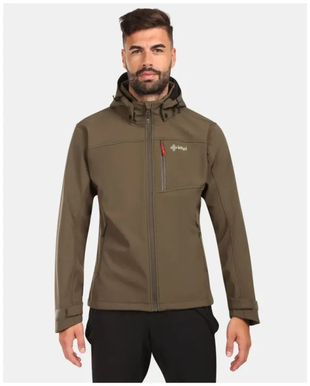 Μπουφάν Softshell Kilpi Ανδρικό Υπερμεγέθη Ravio-M Green - ZMX129KI-GRN - 4XL