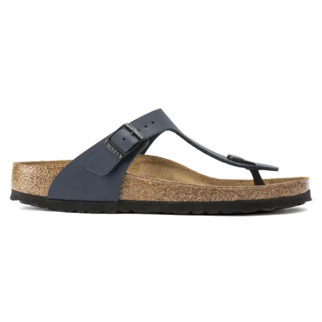 Birkenstock Σαγιονάρες Unisex Birko-Flor(ανθεκτικό υλικό της Birkenstock-επιτρέπει την επαφή με το νερό) Μπλέ BIR/GIZEH 143621 BLUE