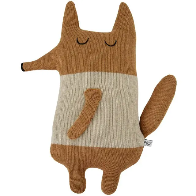 Ekokids Πλεκτό Λούτρινο Ζωάκι Fox 42 x 25 cm 0+ Μηνών