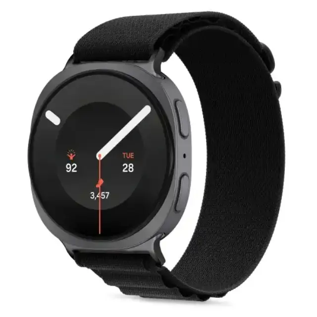 Tech-protect Nylon Pro Samsung Galaxy Watch 8 / 9 / Classic (40 / 44 / 46 Mm) Black 2