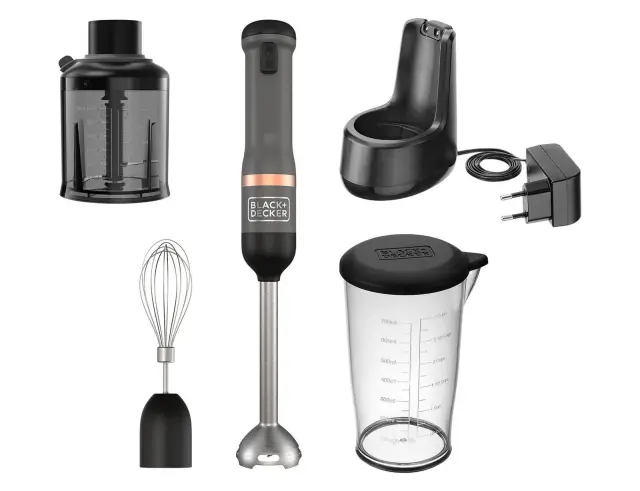 Ραβδομπλέντερ Black+Decker BCKM1013KG-QW με ισχύ 7.2V και 5 ταχύτητες BCKM1013KG-QW
