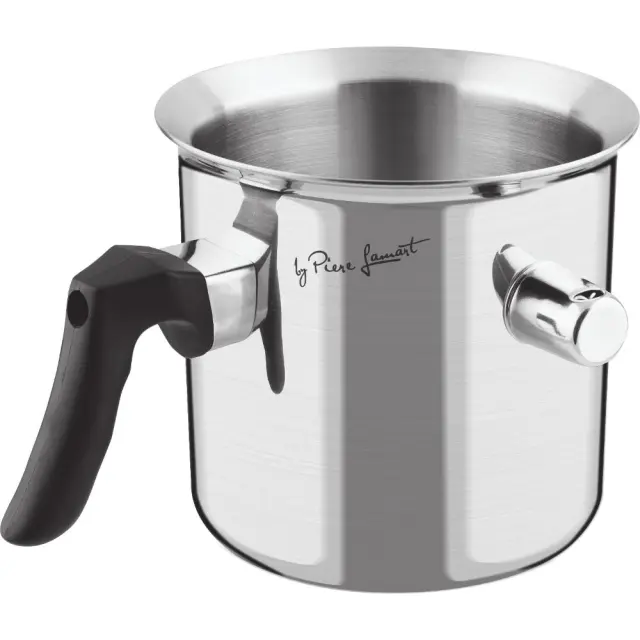 Κατσαρολάκι Γάλακτος Μπεν Μαρί 1lt 14cm Stainless Steel Lamart LT1233