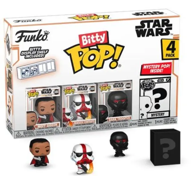 Funko Bitty Pop! 4-Pack Star Wars: The Mandalorian - Moff Gideon Vinyl Figures