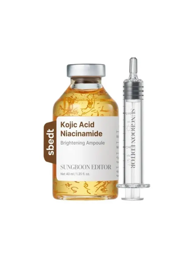 Sungboon Editor Kojic Acid Niacinamide Brightening Ampoule 35ml -Ορός Εντατικής Λεύκανσης για Ομοιόμορφο Τόνο & Λάμψη