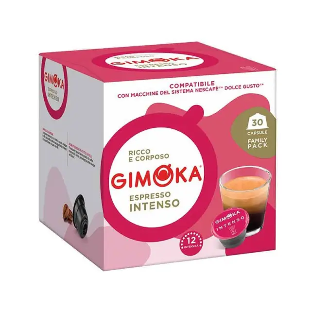 Gimoka Espresso Intenso 30 κάψουλες Dolce Gusto