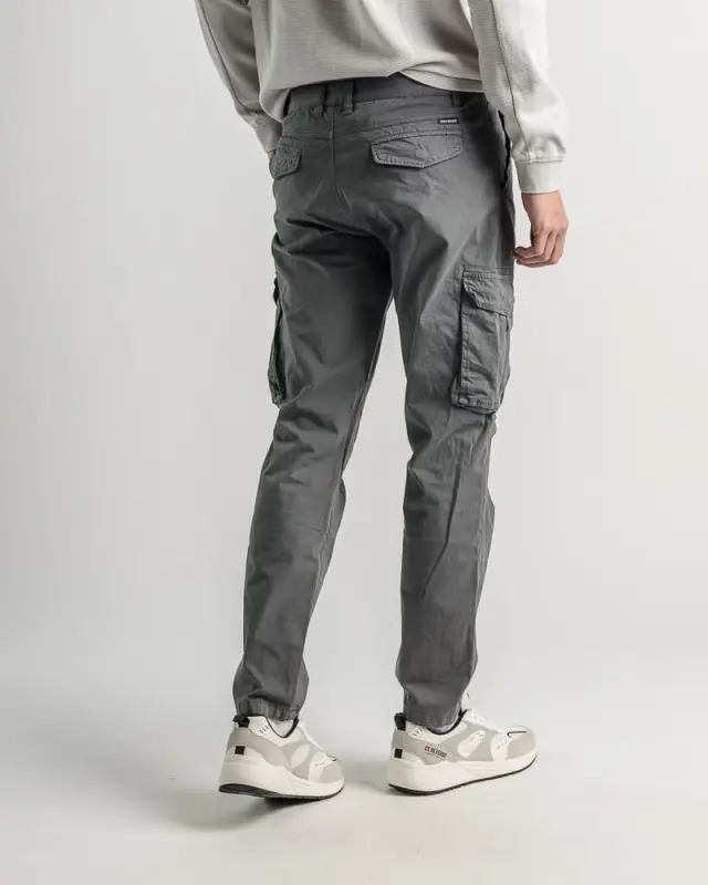 Devergo Ανδρικό Cargo Παντελόνι 1007 – Dark Grey - 40 3