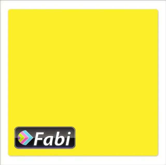Αφρώδη φύλλα Fabi 30x40 2mm Κίτρινα 88003