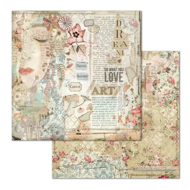 Χαρτιά scrapbooking 10τεμ, Imagine 2