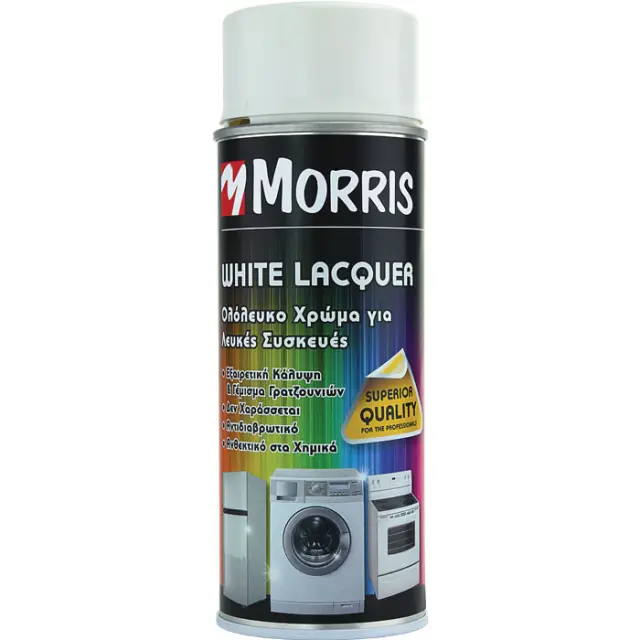 Spray White Lacquer 400ml (28613)