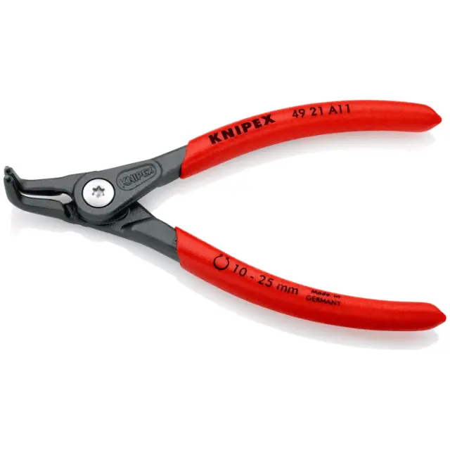 Knipex 4921A11 -Μυτοτσίμπιδο ασφαλειών λοξό με ελατήριο, 10-25mm Νο130mm 3