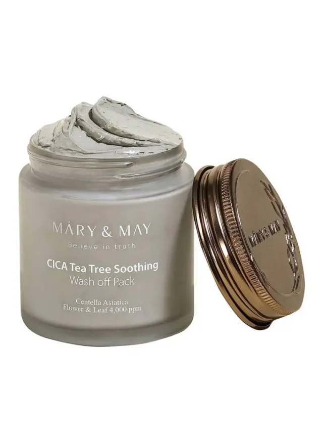 CICA TeaTree Soothing Wash off Pack - Μάσκα αργίλου με καταπραϋντικά συστατικά