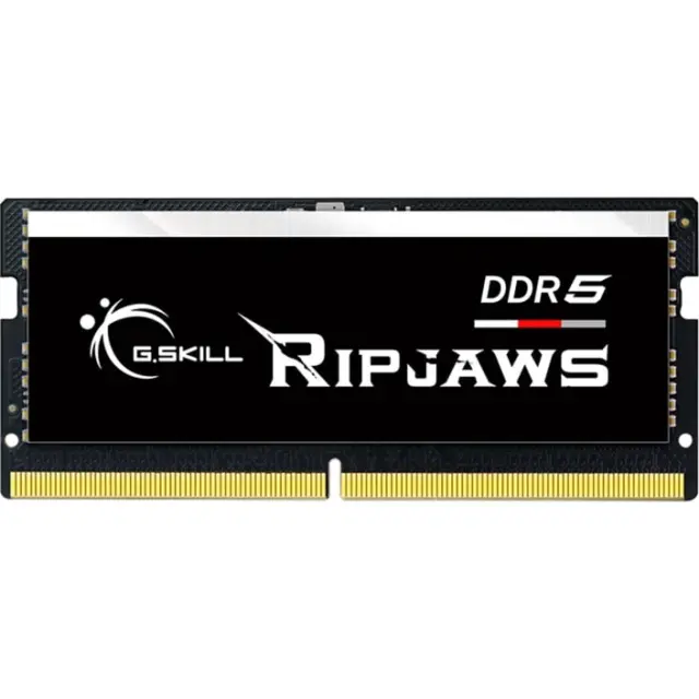 G.Skill SO-DIMM 32 GB DDR5-5600 (black, F5-5600S4040A32GX1-RS, Ripjaws , INTEL XMP)
