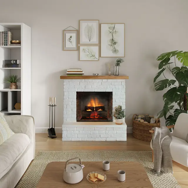 TAGU Rolf PowerFlame 2 Ηλεκτρικό Τζάκι WH 2