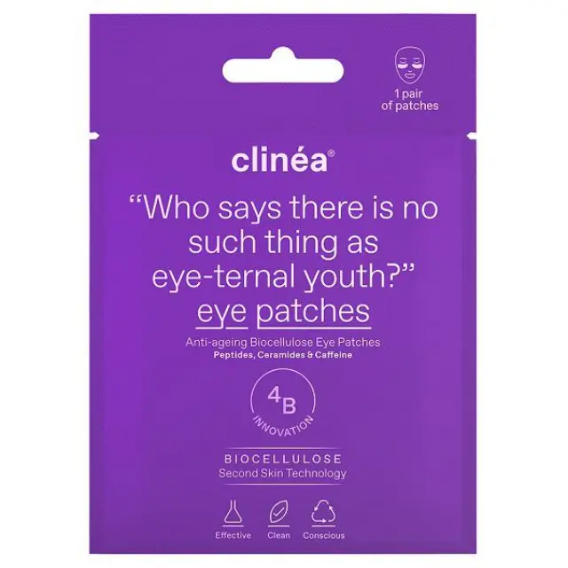 Clinéa Eye-ternal Youth Αντιγηραντικά Patches Ματιών Βιοκυτταρίνης για Ρυτίδες & Πρήξιμο 1 ζεύγος