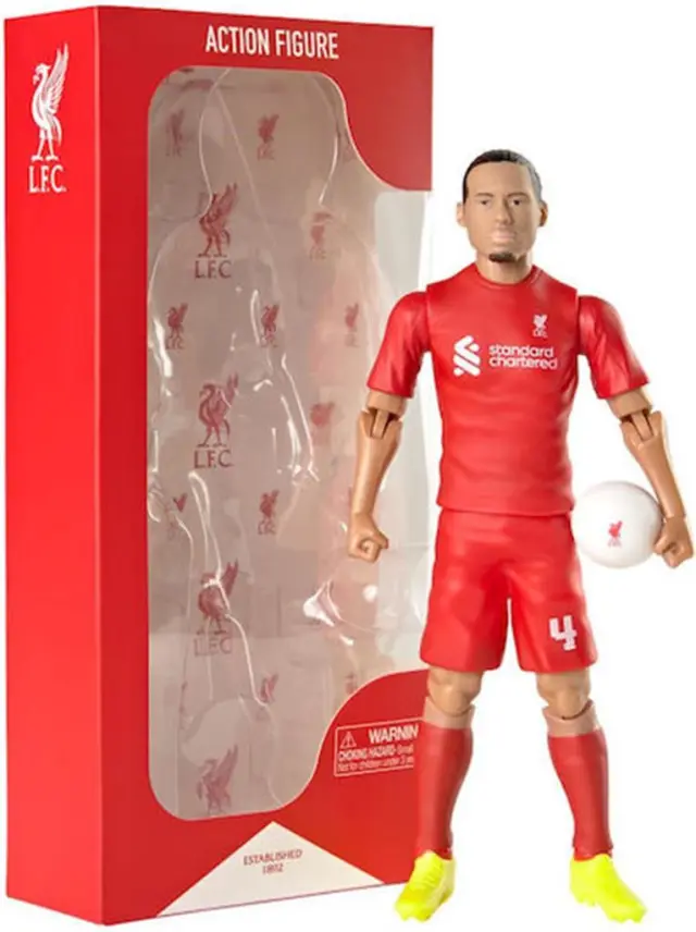Φιγούρα Banbo Toys: Liverpool Soccer - Virgil Van Dijk Action Figure (20cm) (83538)
