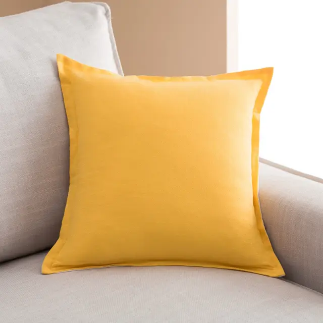 Μαξιλαροθήκη 43x43cm GOFIS HOME Light veil Sun Yellow/Vanilla 309/ 10