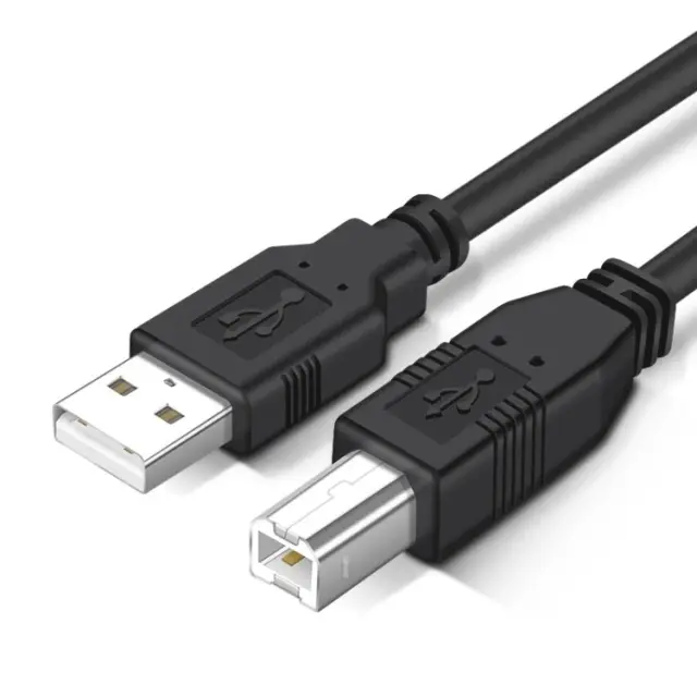 Καλώδιο Εκτυπωτή USB 2.0 3m-Black OEM