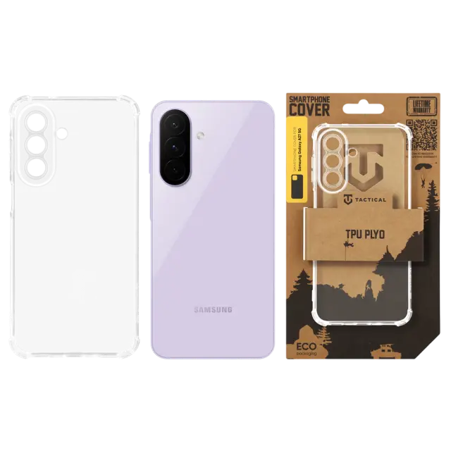 Tactical TPU Plyo Cover for Samsung Galaxy A27 5G Transparent 3