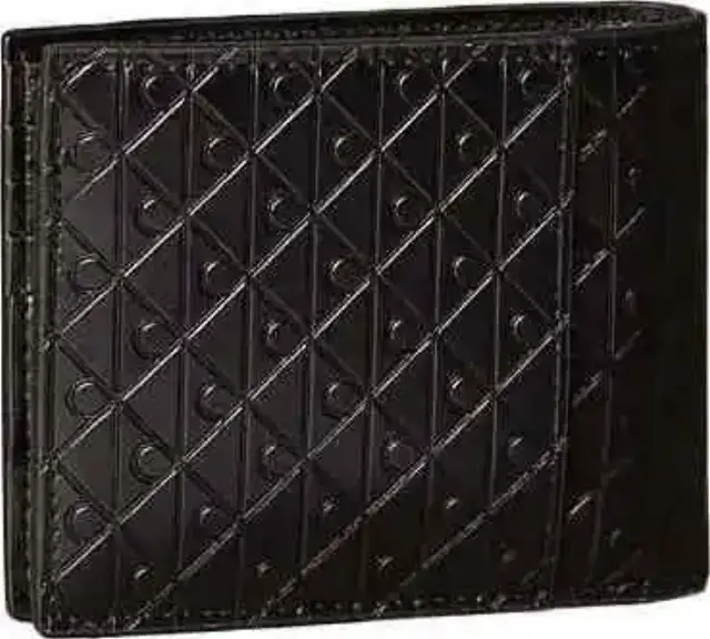 Calvin Klein Ανδρικό Μικρό Πορτοφόλι XL Emblem AOP Emboss Billfold Μαύρο 2