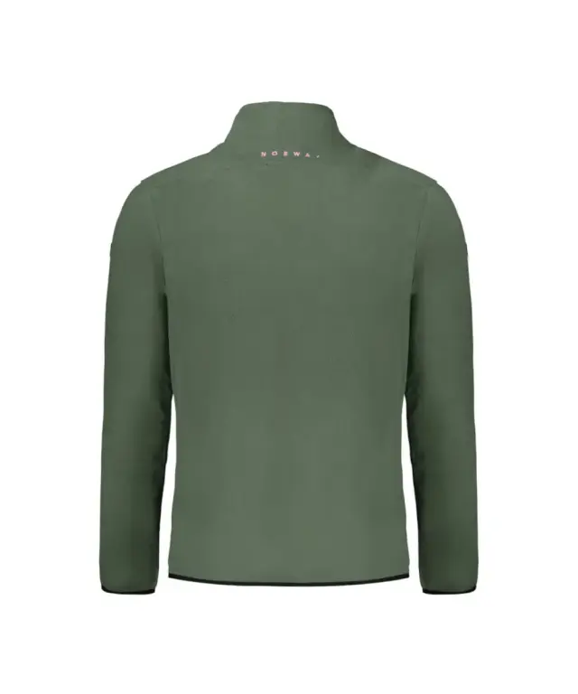 Norway Nautical School - Ανδρική Ζακέτα Φούτερ Fleece 849543-ARMY Χακί 2