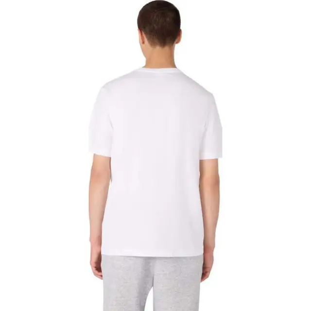Champion Men's Standard Fit Chest Logo Shortsleeve T-Shirt Άσπρο 221798-WW001 (Champion) 2