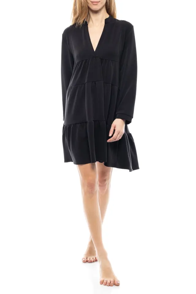 W1302 - Black - DRESS SOFT STRETCH - S