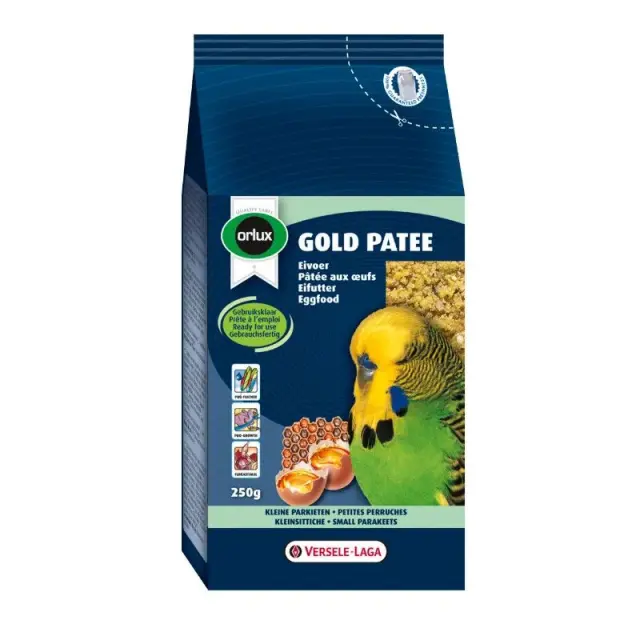 Versele Laga NutriBird Gold Patee Canaries Αυγοτροφή Πτηνών 250g 3