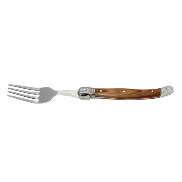 Πηρούνι Steak Antique Cut ξύλινη λαβή 1,5mm 20.5cm Espiel STK108K12
