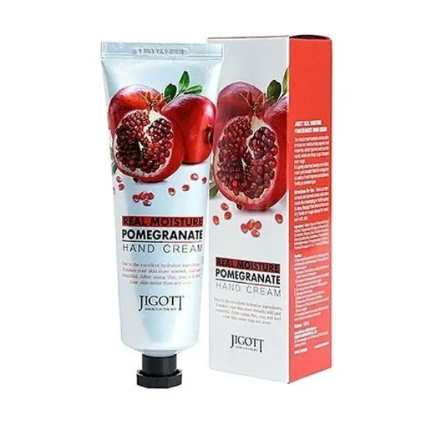 Jigott Real Moisture Pomegranate Hand Cream Κρέμα χεριών με εκχύλισμα ροδιού 100ml