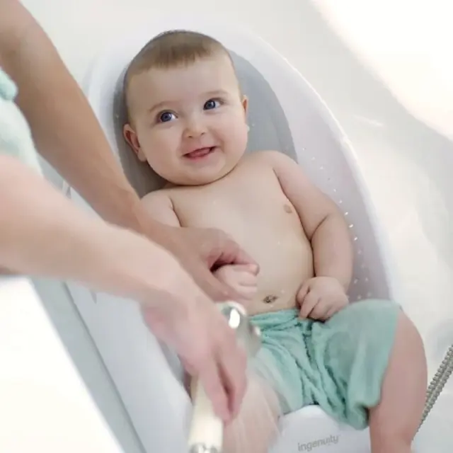 Ingenuity Easy Rinse Βάση Μπάνιου Μωρού Αντιολισθητική 2