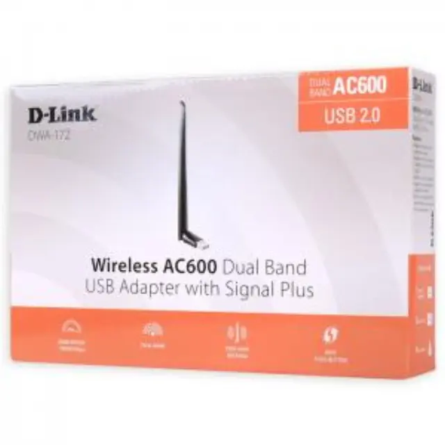 Wireless AC600 High-Gain USB Adapter. 3