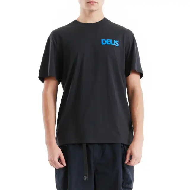 Biarritz Surf Address Tee Μαύρο Black