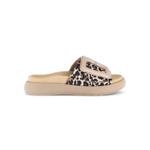 Gabor Πέδιλα Γυναικείο δέρμα Nubuck Prints GAB/43751 32-NATUR