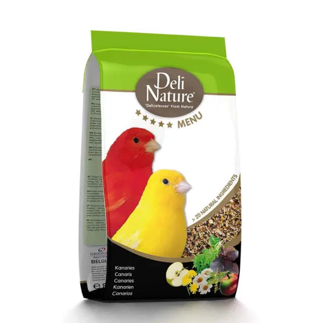 Deli Nature 5* Menu Canary Μείγμα για Καναρίνια 800gr Μονόχρωμο