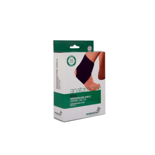 Anatomic Line 5030 Neoprene Ελαστική Επιστραγαλίδα σε Μαύρο χρώμα