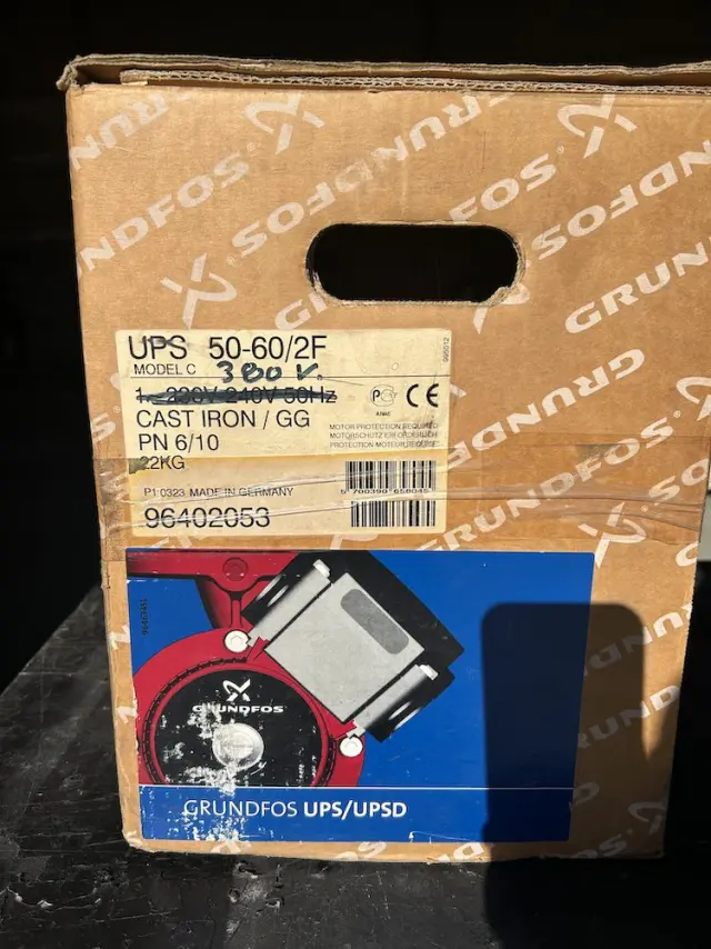 Grundfos UPS50-60/2 3X380V Κυκλοφορητής 3