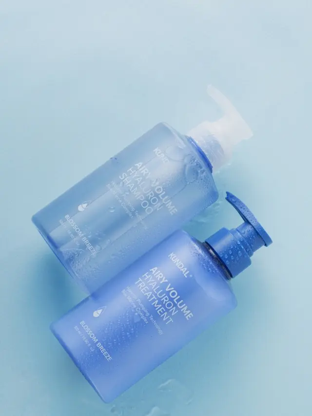 Kundal Airy Volume Hyaluron Shampoo 500ml - Σαμπουάν με υαλουρονικό για όγκο με άρωμα Blossom Breeze 2