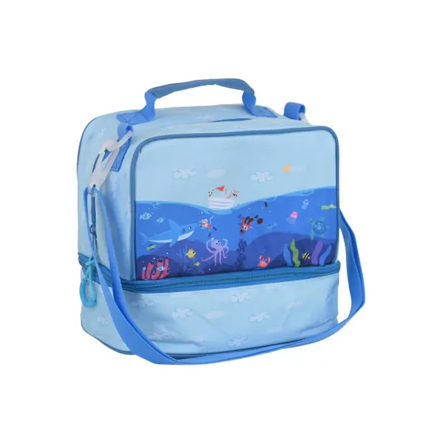 Estia® Save The Aegean Σχολικό Ισοθερμικό Τσαντάκι Φαγητού-Ocean Play (01-43803) 2