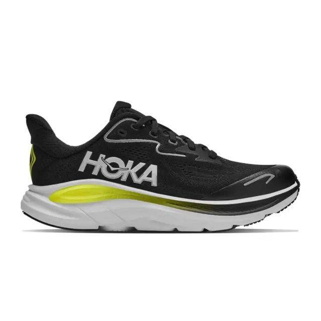 Hoka Unisex Big Kids Clifton 10 Μαύρο - Ασημί 1168860-BKCS (Hoka)