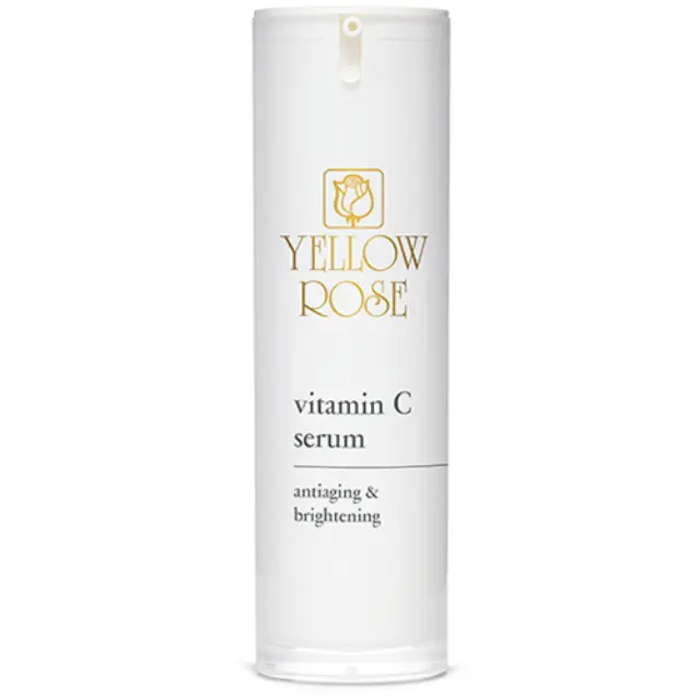 Yellow Rose Vitamin C Αντιγηραντικό Serum Προσώπου με Βιταμίνη C & Βιταμίνη E 30ml